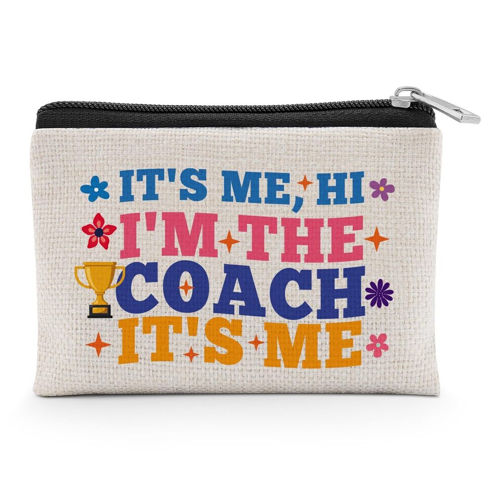 7228 Appreciation Gift for Coach Coin Purse Thank You Gift for Baseball